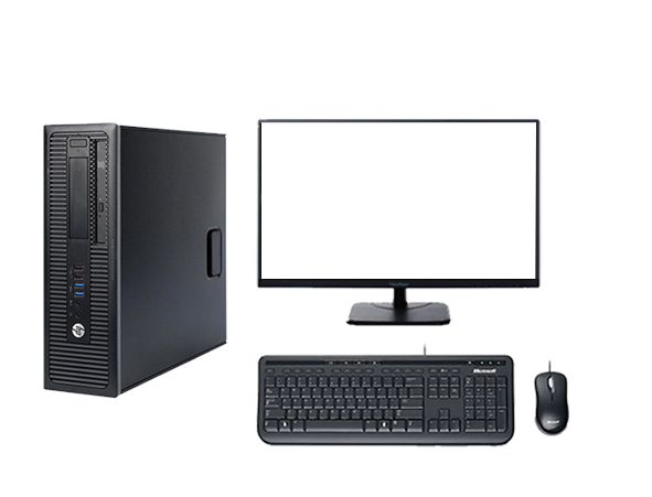 Budget Combo for Home users !! HP EliteDesk 800 G1 SFF Ex Lease Desktop i5 4th Gen 8GB RAM 240GB SSD Windows 10 Home, Includes : 23" Monitor, PCI Wireless card Installed , Wired Keyboard and Mouse Desktop - PC Traders New Zealand 