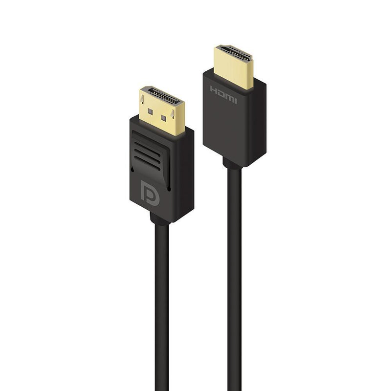 NEW! ALOGIC Display Port to HDMI Cable 2 Metres Upgrade - NZTP 