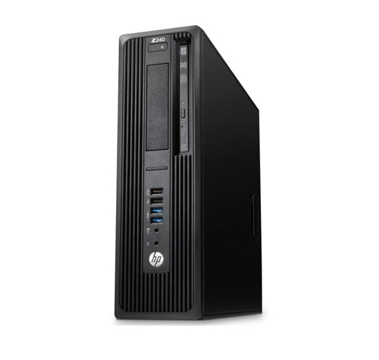 Power User single Combo!! HP Z240 SFF WorkStation- Ex Lease i7 6th gen 3.40GHZ 16GB RAM 1TB HDD+128GB SSD W10 Includes : 22inch monitors, NVIDIA Quadro K620, Keyboard and Mouse Desktop - NZTP 
